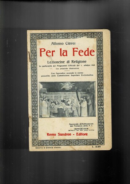 Per la Fede. Lezioncine di Religione per la 4a e …