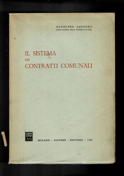 IL sistema dei contratti comunali.