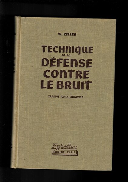 techinque de la défense contre le bruit.
