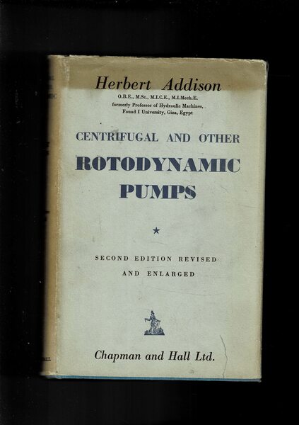 Centrifugal and other Rotodynamic Pumps.