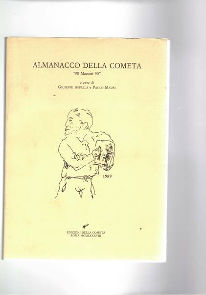 Almanacco della cometa 1989, ("90 Maccari"). Scritti di di Ajello, …