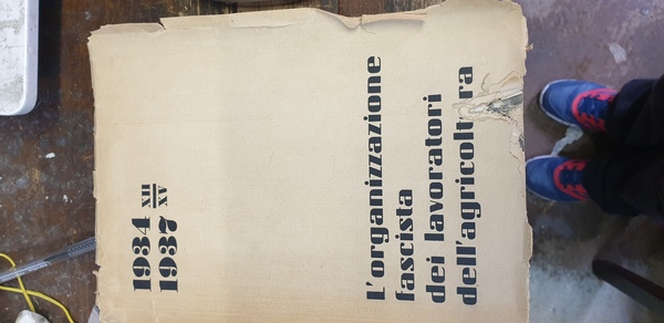 L'organizzazione fascista dei lavoratori dell'agricoltura. 1934-1937.