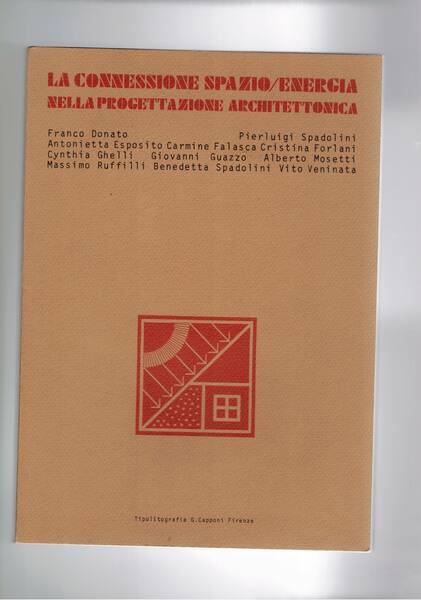 La connessione spazio/energia nella progettazione architettonica.