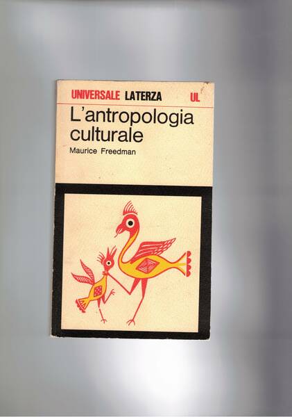 L'antropologia culturale.