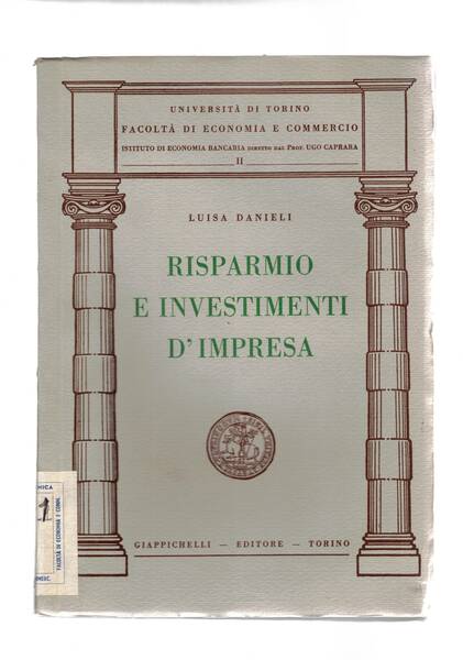 Risparmio e investimenti d'impresa.