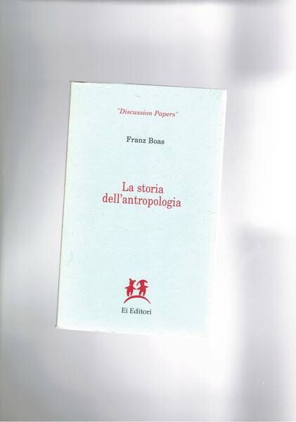 la storia dell'antropologia.