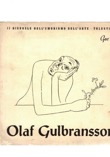 Olaf Gulbransson (1873-1958). IIa biennale dell'umorismo nell'arte - Tolentino.