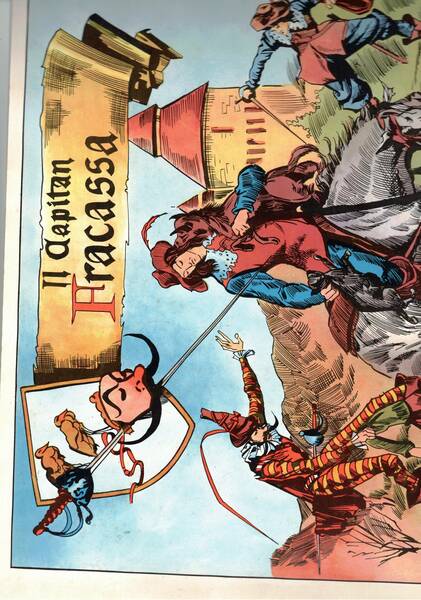 Il capitan Fracassa, parte I-II, tavole di Guido Grillil. Coll. …