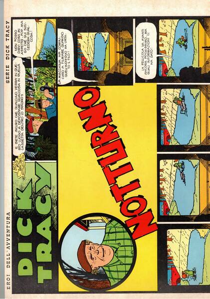 Dick Tracy. Notturno. n° del 15 lug. 1977.