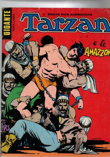 Tarzan. Coll. Gigante. Disponiamo dei seguenti n° 21: Guerra nel …