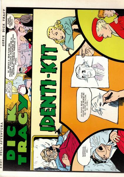 Dick Tracy. Identi-Kit. n° del 15 apr. 1977.