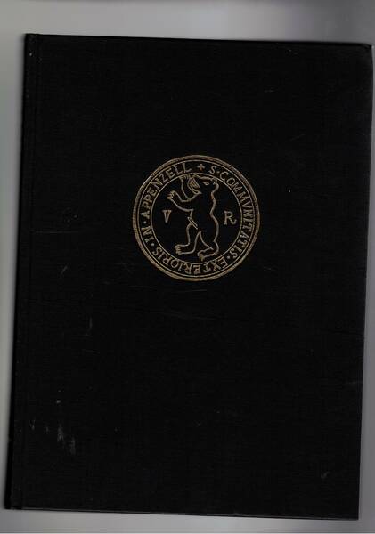 Die Kunstdenkmäler des Kantons Appenzell ausserrhoden Band I Der Bezirk …