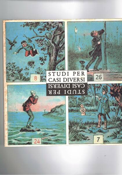 Studi per casi diversi catalogo articolato in laboratorio su "casi" …