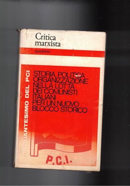 Critica marxista, quaderno n° 5 supplemento al n° 1 del …