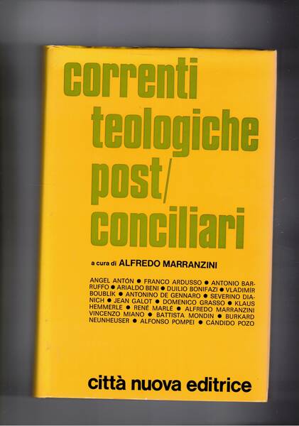 Correnti teologiche post/conciliari.