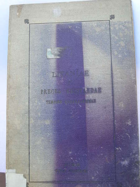 Litaniae et preces recitandae tempore quadragesimae.