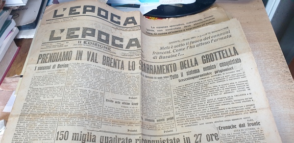 L'Epoca quotidiano stampato a Roma, disponiamo di un numero del …