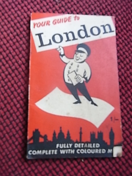 Your guide to London. Fully detailed complete with coloured map.