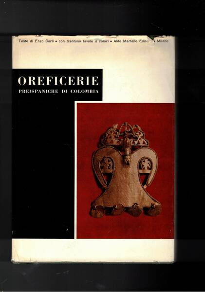 Oreficerie preispaniche di Colombia nel museo dell'oro di Bogotà.