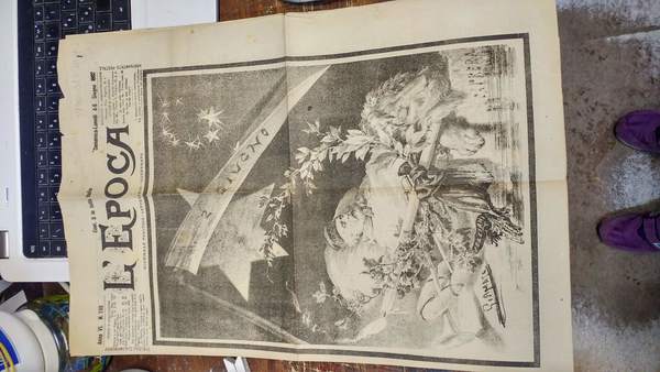 L'Epoca giornale stampato a Genova; numero di domenica-lunedi 4-5 giugno …