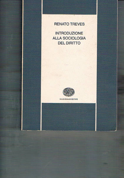 Introduzione alla sociologia del diritto.