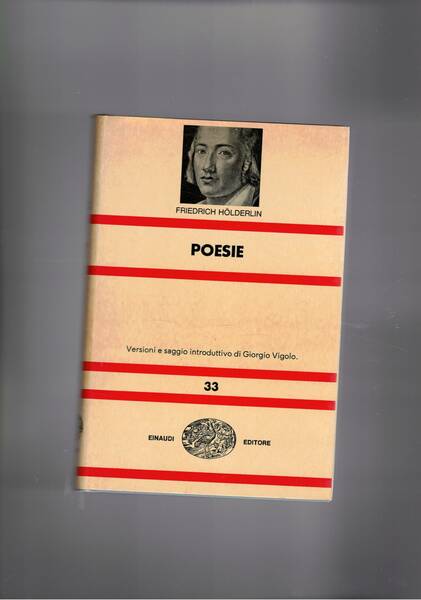 Poesie,versine e saggio introduttivo di Giorgio Vigolo. Coll. Nue n° …