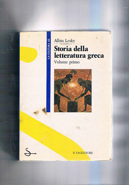 Storia della letteratura greca Volumi I-II di tre