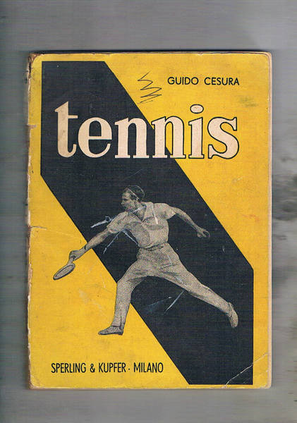 Tennis. Terza edizione pubblicato con l'approvazione della Federazione Italiana Tennis.