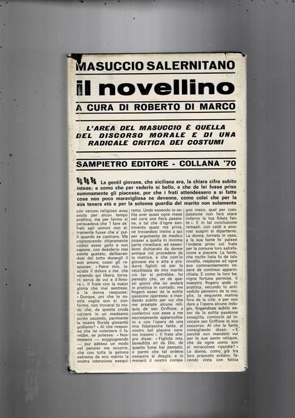 Il novellino, a cura di Roberto De Marco.