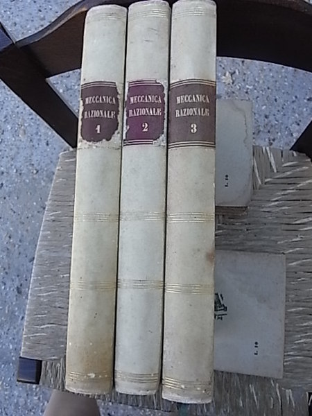 Meccanica razionale, lezioni tenute nel 1863-64 (presumibilmente all'inversità di Roma). …