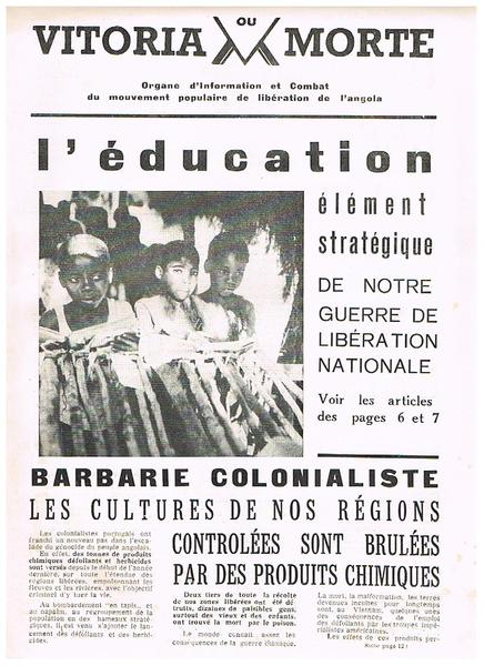 Vitoria ou Morte. Organe d'information et Combat de mouvement populaire …