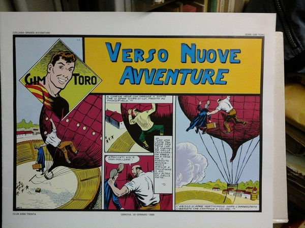 Verso nuove avventure. Collana grandi avventure serie Gim Toro n° …