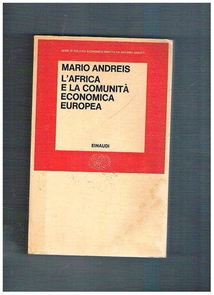 L'Africa e la comunità economica europea.