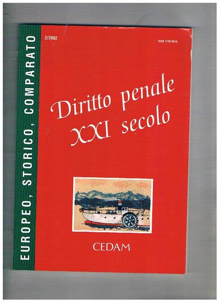 Diritto penale XXI secolo anno I° n° 2 lug-dic. 2002.