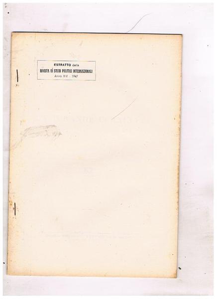 La "Grande Ucraina". Estratto da studi politici internazionali.