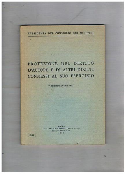 Protezione del diritto d'autore e di altri diritti connessi al …