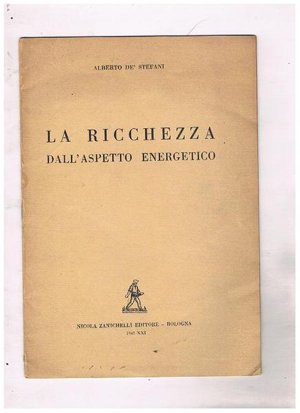 La ricchezza dall'aspetto energetico. Estratto.