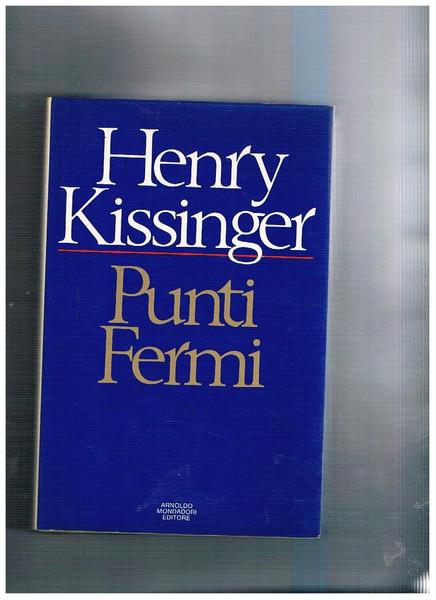 Punti fermi. Scritti scelti 1977-1980.