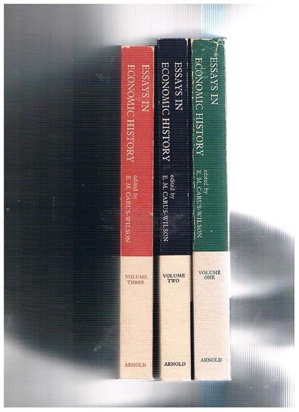 Essays in economic history vol. I-III.