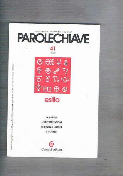 Parolechiave nuova serie di problemi del socialismo n° 41 del …