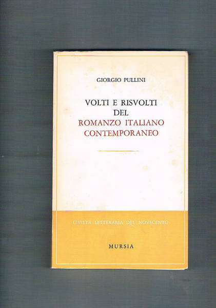Volti e risvolti del romanzo italiano contemporaneo.