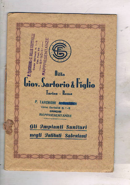 Catalogo relativo alle forniture per gli impianti sanitari negli istituti …