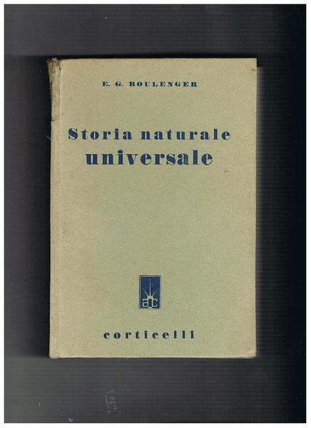 Storia naturale universale.
