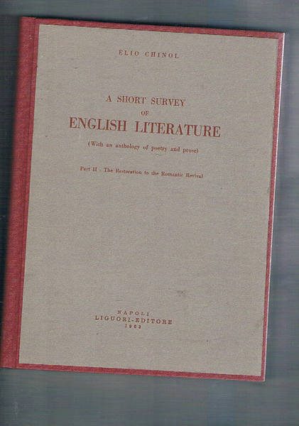 A short survey of English Literature (with an anthology of …