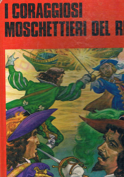 I Tre Moschettieri illustrato da Neri.