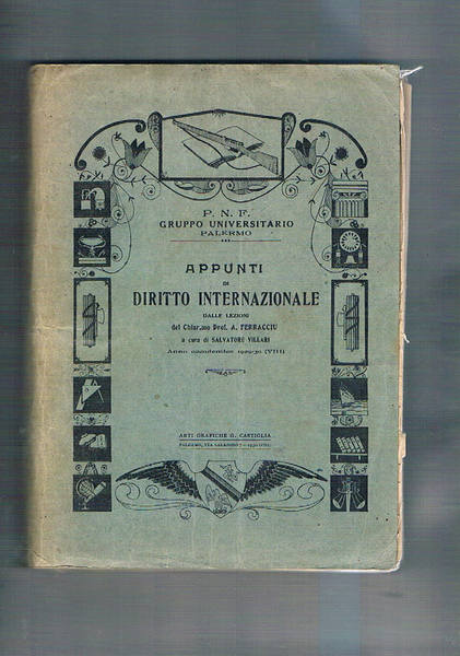 Appunti di diritto internazionale dalle lezioni del prof. Ferracciu e …