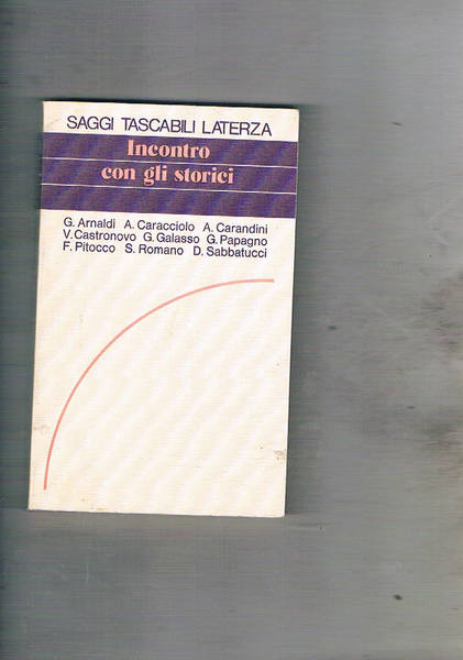 Incontro con gli storici.