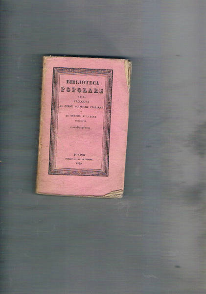 Lettere instruttive, descrittive e familiari.