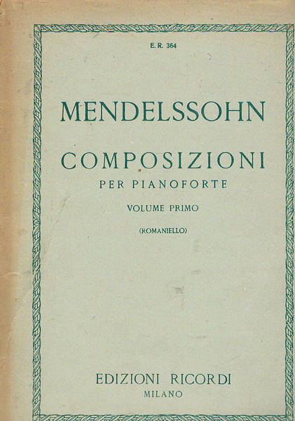 Composizioni per pianoforte. Revisione di Vincenzo Romaniello. Vol. I°: 48 …