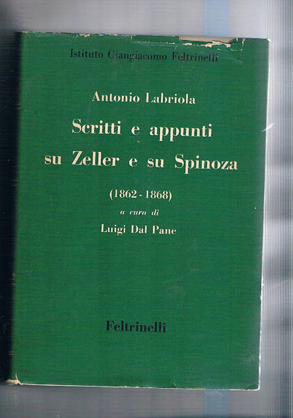 Scritti e appunti su Zeller e su Spinoza (1962 - …